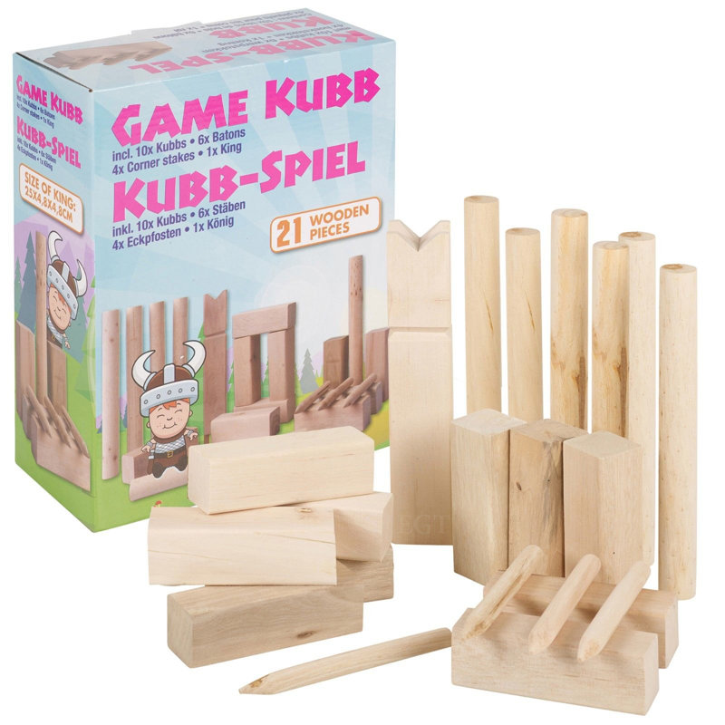 Symple Stuff Kubb Giant Board Game Wayfair.co.uk